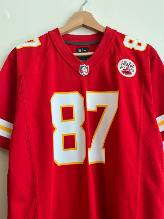 Kansas City Chiefs Travis Kelce Nike Home Jersey (Youth L)