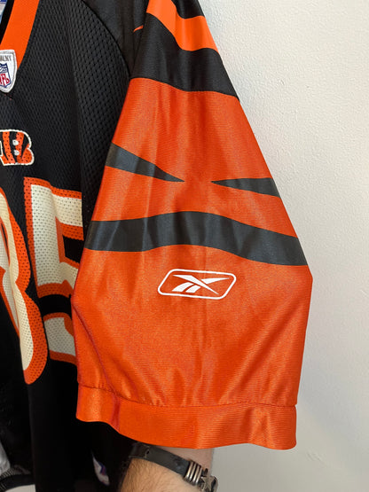 00s Cincinnati Bengals Ocho Cinco Chad Johnson Reebok Jersey (L)