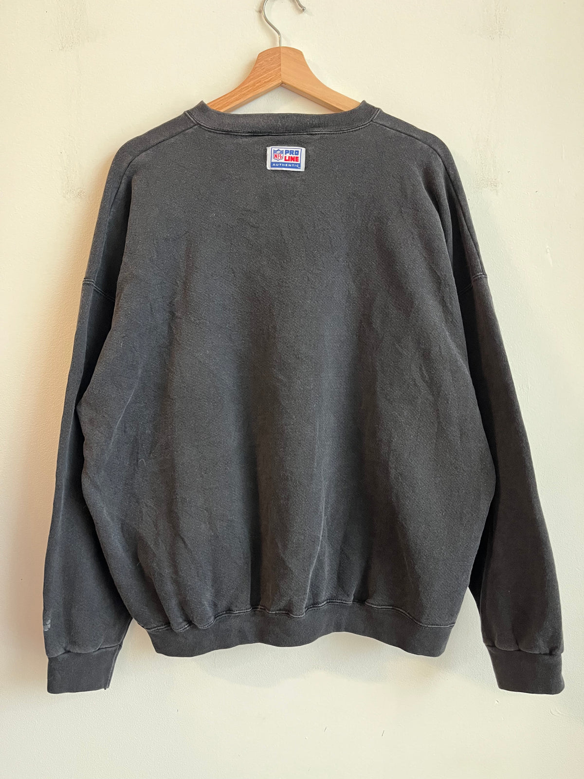 1993 Carolina Panthers Logo Athletic Faded Crewneck (XL)