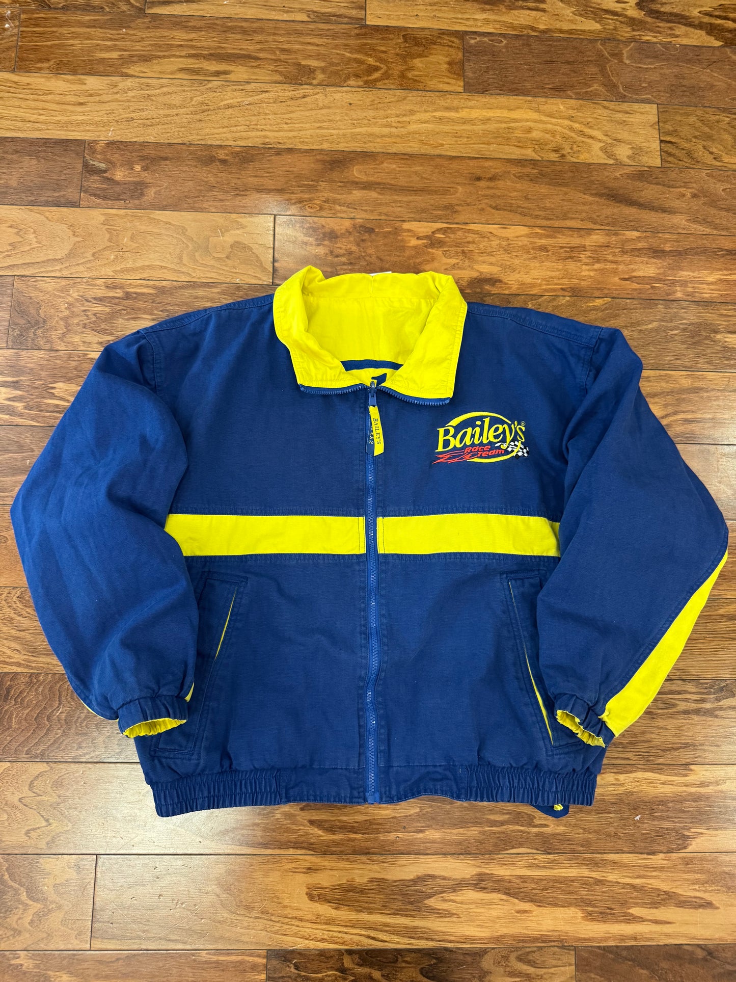 90s Bailey's Team Racing Reversible Vintage Jacket (XL)
