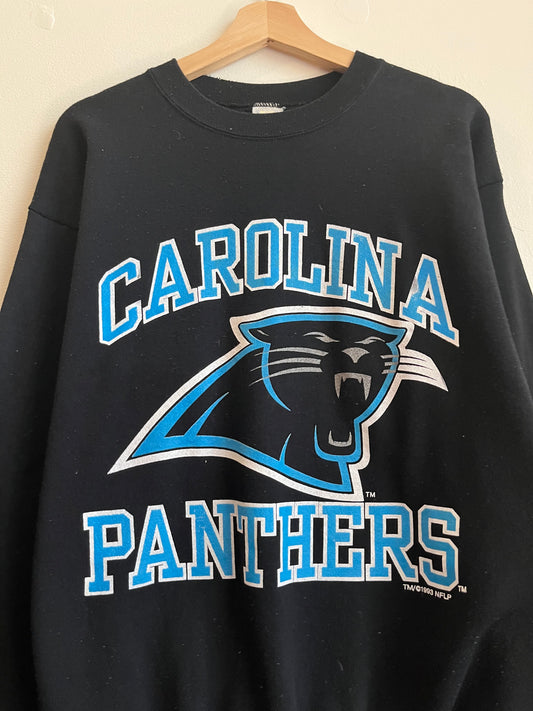 1993 Carolina Panthers Competitor Crewneck (L)