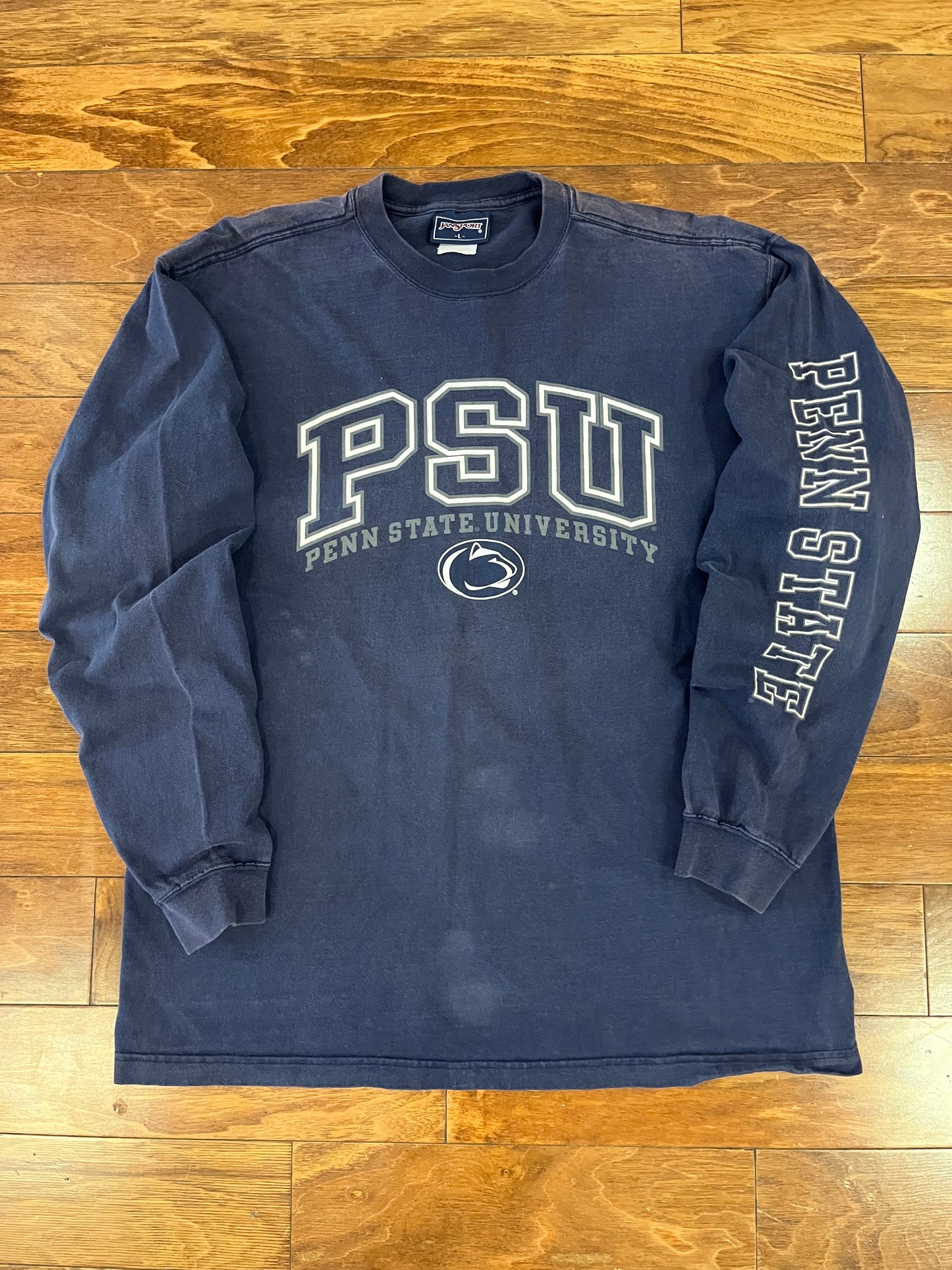 00s Penn State Faded Long Sleeve Shirt (L)