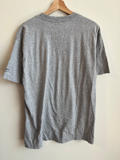 2003 Carolina Panthers Reebok Super Bowl NFL NFC Conference Champions Grey Tee (M)