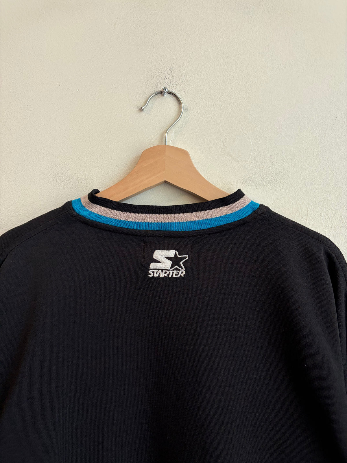 90s Carolina Panthers Starter Embroidered Crewneck (L)