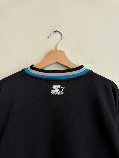 90s Carolina Panthers Starter Embroidered Crewneck (L)