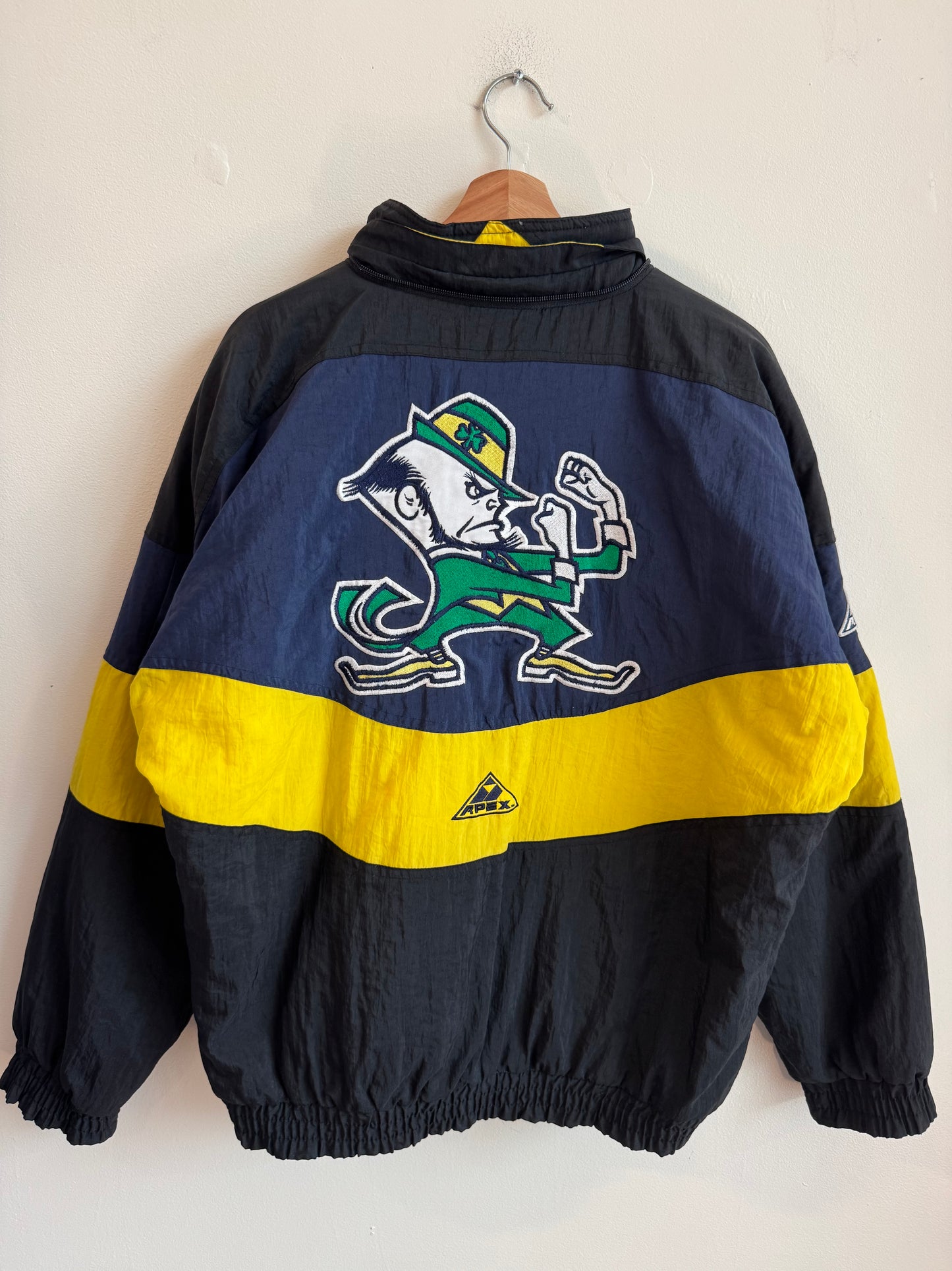 90s Notre Dame Apex One Puffer Jacket (M)