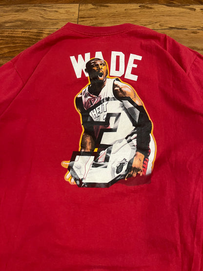 00s Miami Heat Dwayne Wade "D-Wade" Vintage NBA Tee (L)