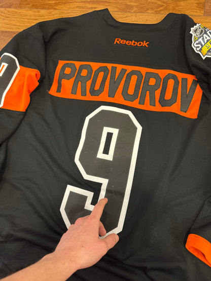 2017 Ivan Provorov Philadelphia Flyers Stadium Series Reebok Jersey (XXL)