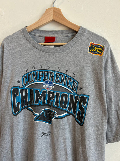 2003 Carolina Panthers Conference Champs Tee (L)