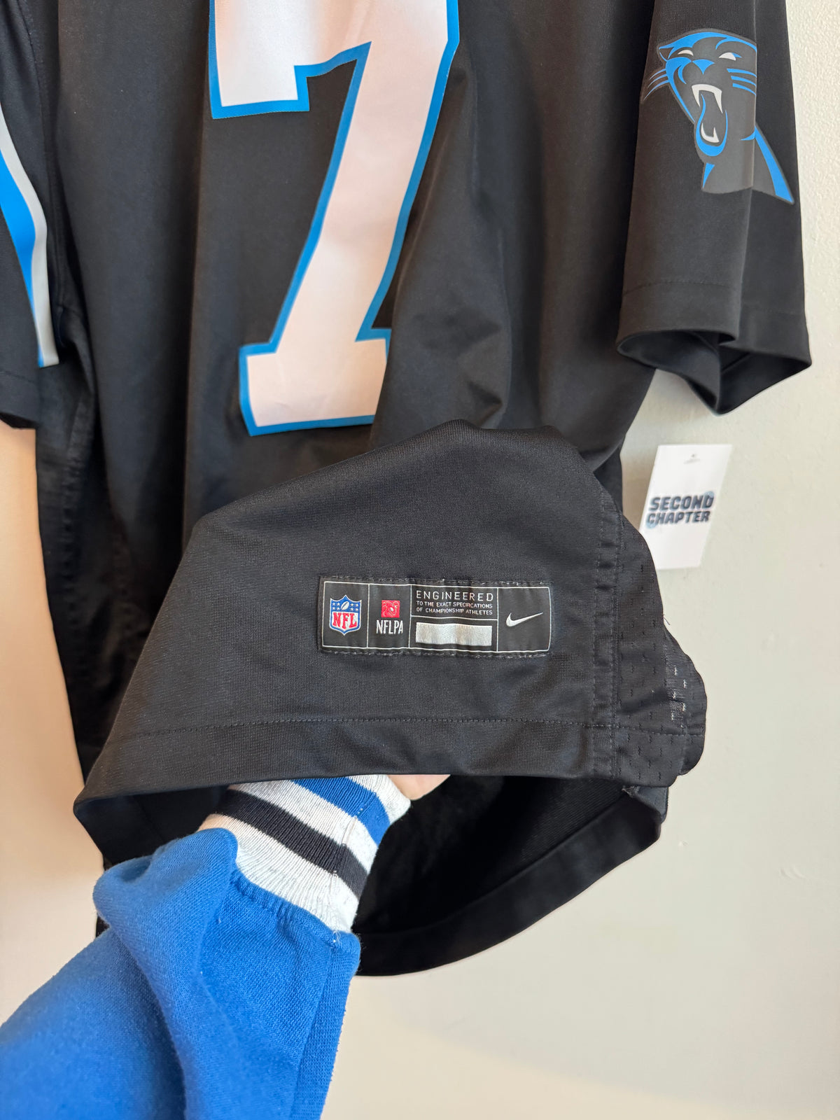 2023 Carolina Panthers Jadeveon Clowney Nike Home Jersey (XL)