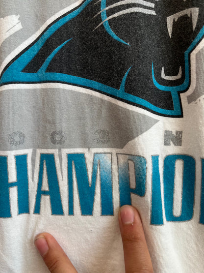 2003 Carolina Panthers White NFC Tee (XL)
