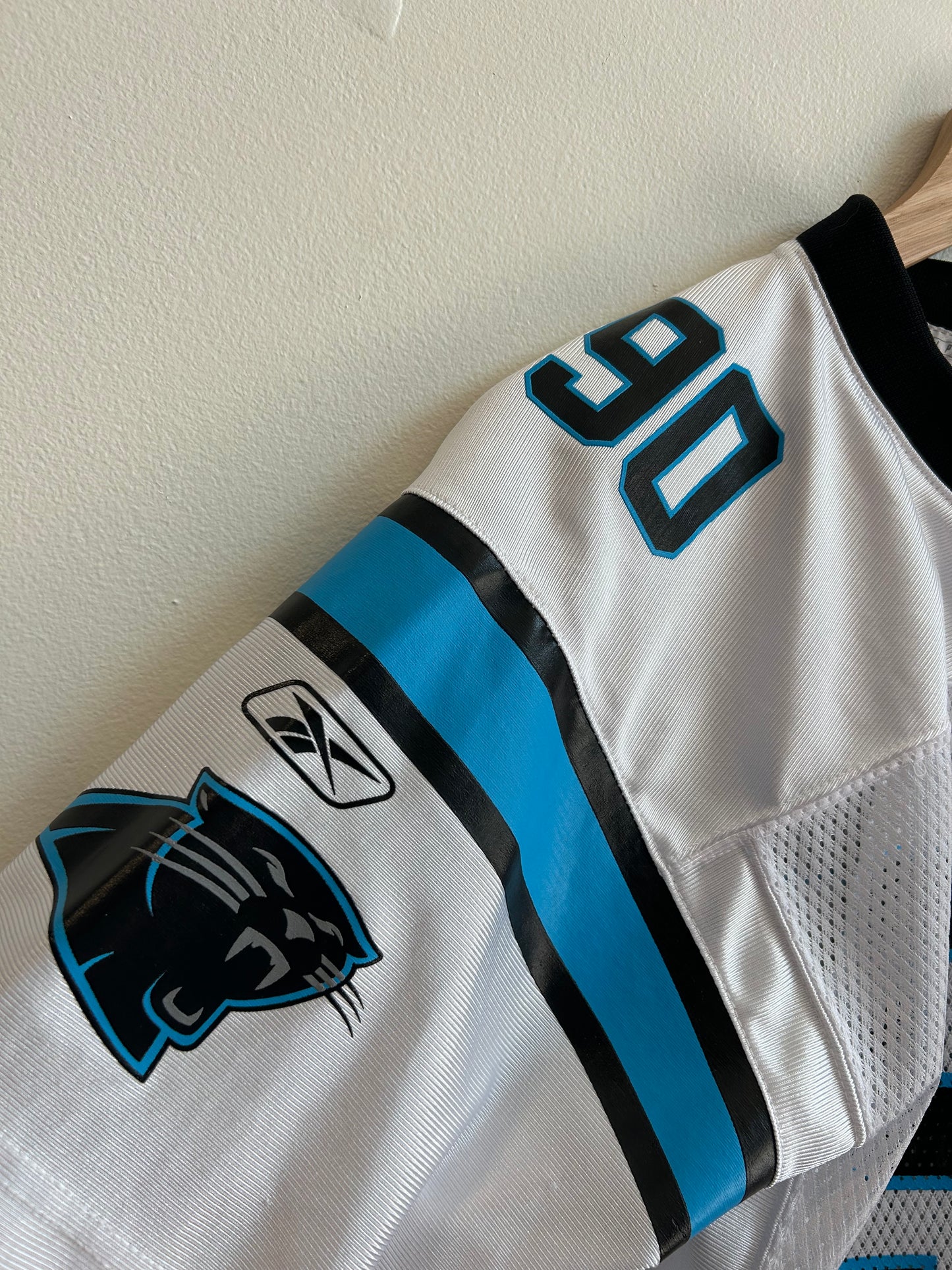 00s Carolina Panthers Julius Peppers Away Jersey (Youth XL)