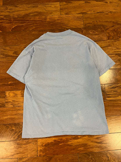 90s UNC Tar Heels Big Graphic Hanes Tee (L)