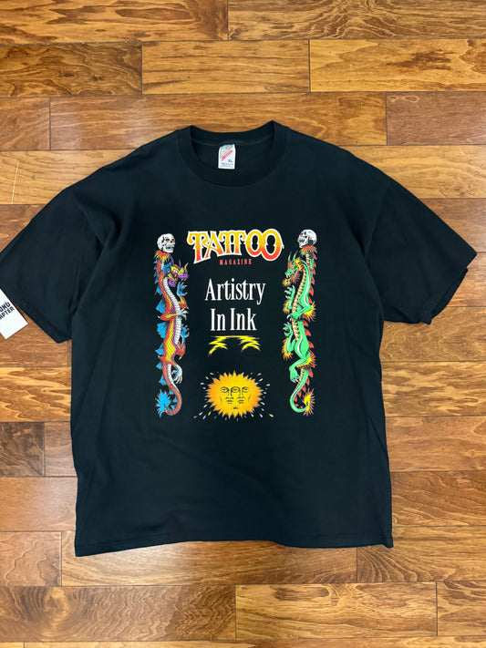1997 Tattoo Magazine "Artistry In Ink" Tour Tee (XL)