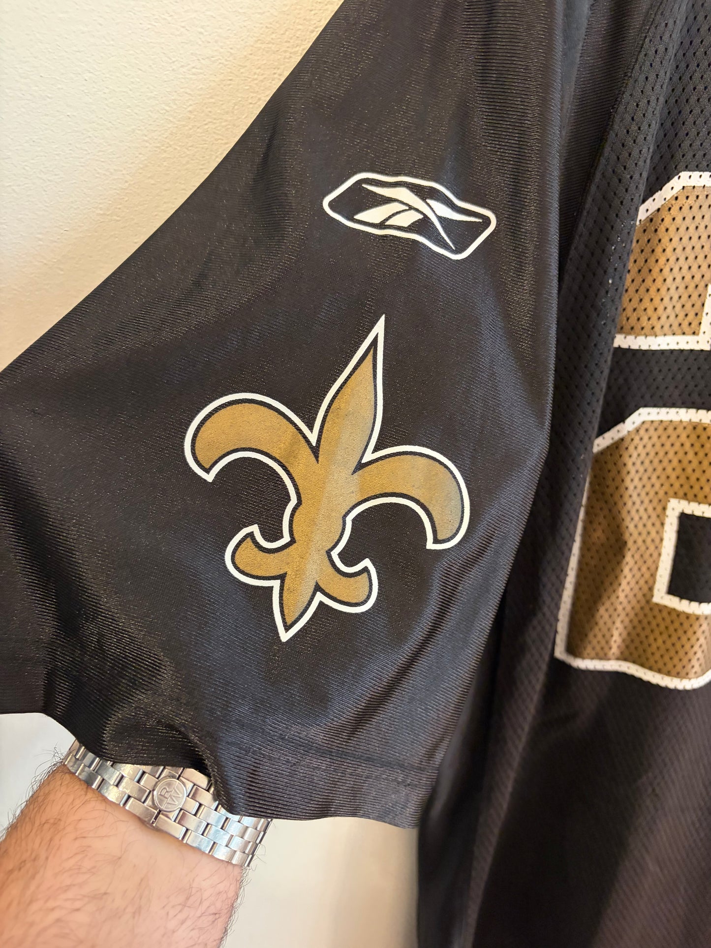 00s New Orléans Saints Reggie Bush Reebok Home Jersey (L)