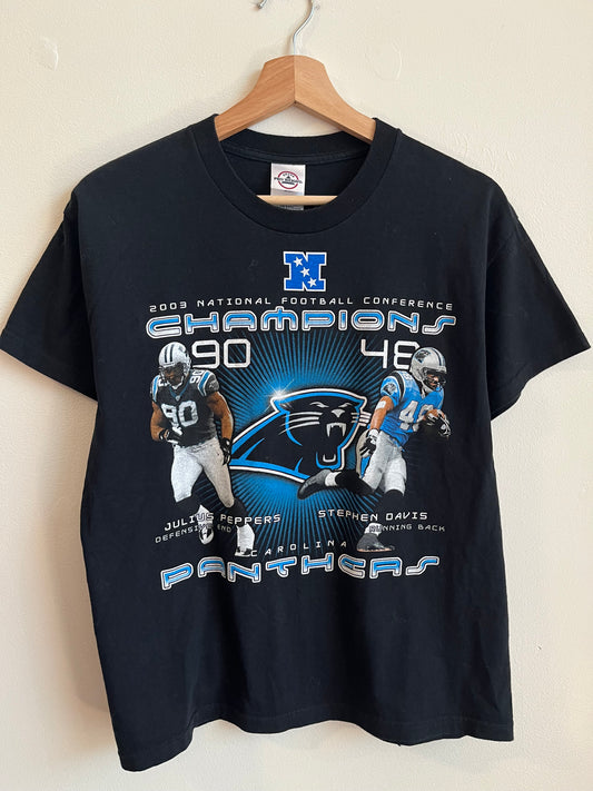 2003 Carolina Panthers Davis & Peppers Tee (Youth XL)