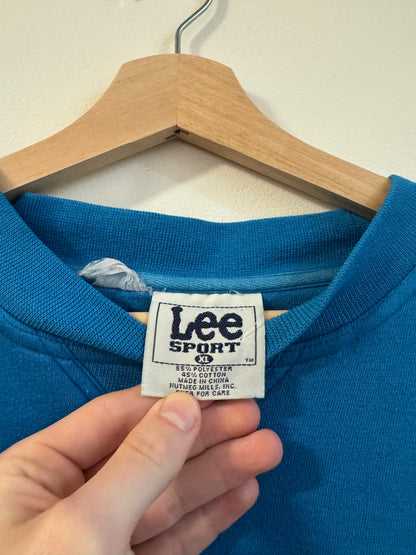 90s Carolina Panthers Lee Blue Stained Crewneck (XL)