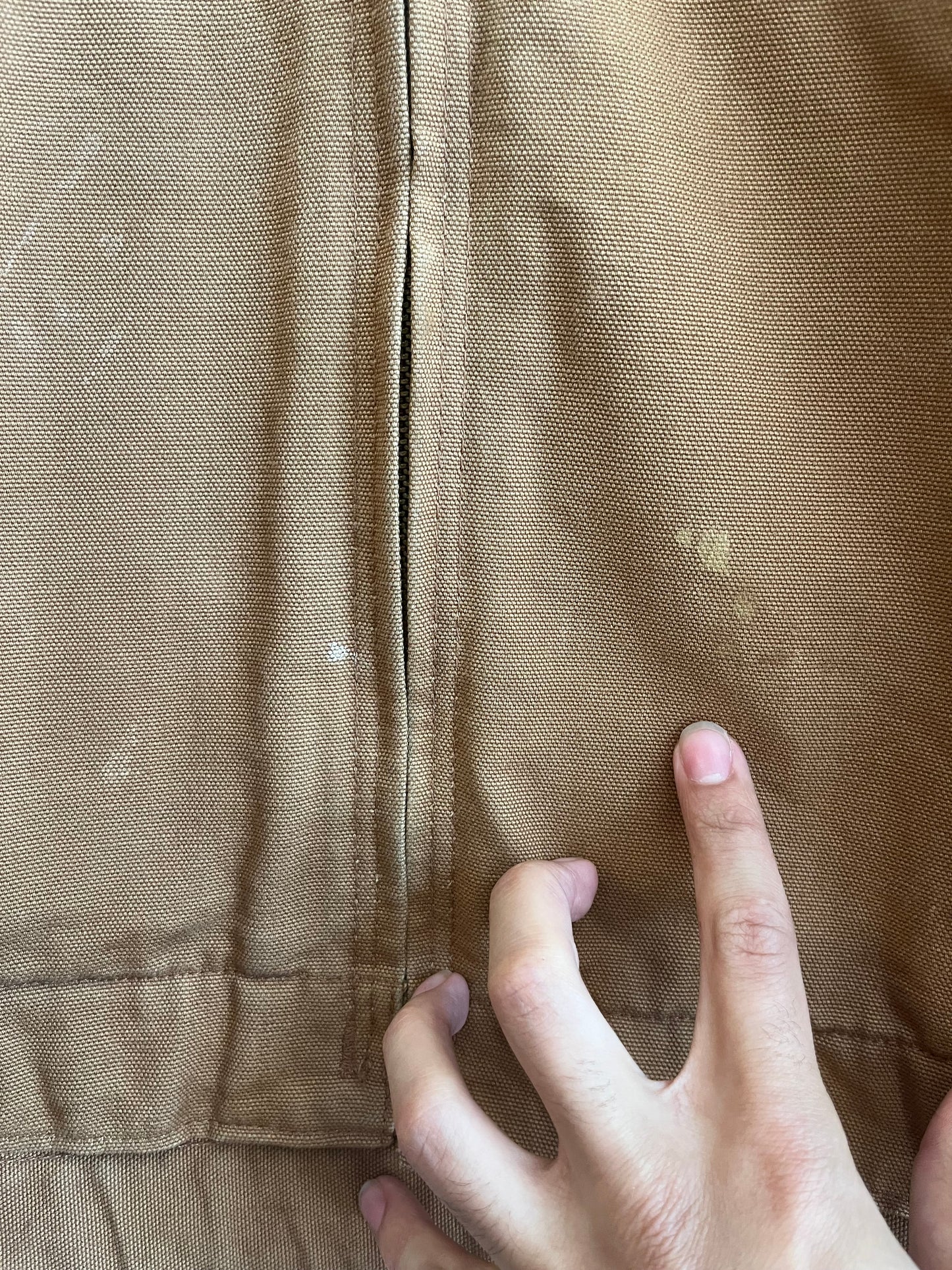2012 Carhartt Detroit Brown Blanket Lined Jacket (L)