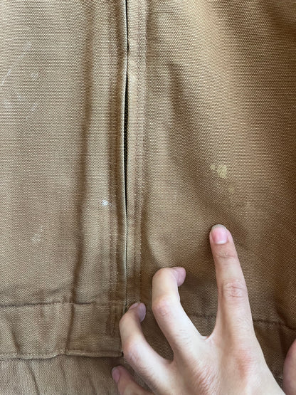 2012 Carhartt Detroit Brown Blanket Lined Jacket (L)