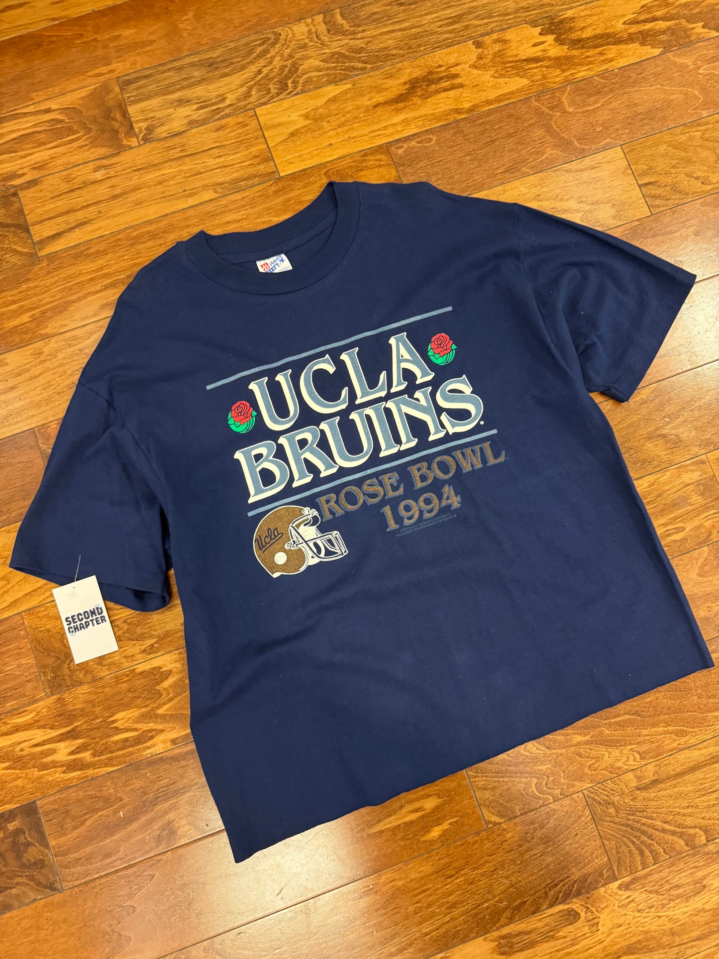 1994 UCLA Bruins Rose Bowl Vintage Cropped Tee (XL)