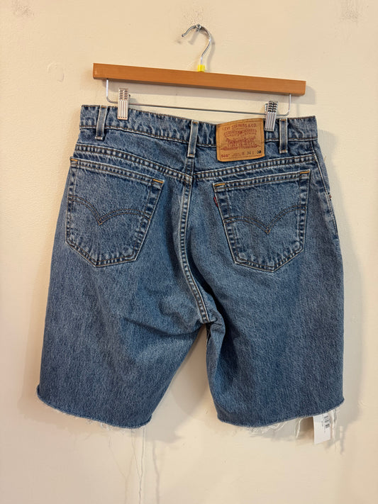 1997 Levi’s 560 Blue Shorts (33)