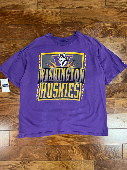 90s Washington Huskies College Graphic Tee (XL)
