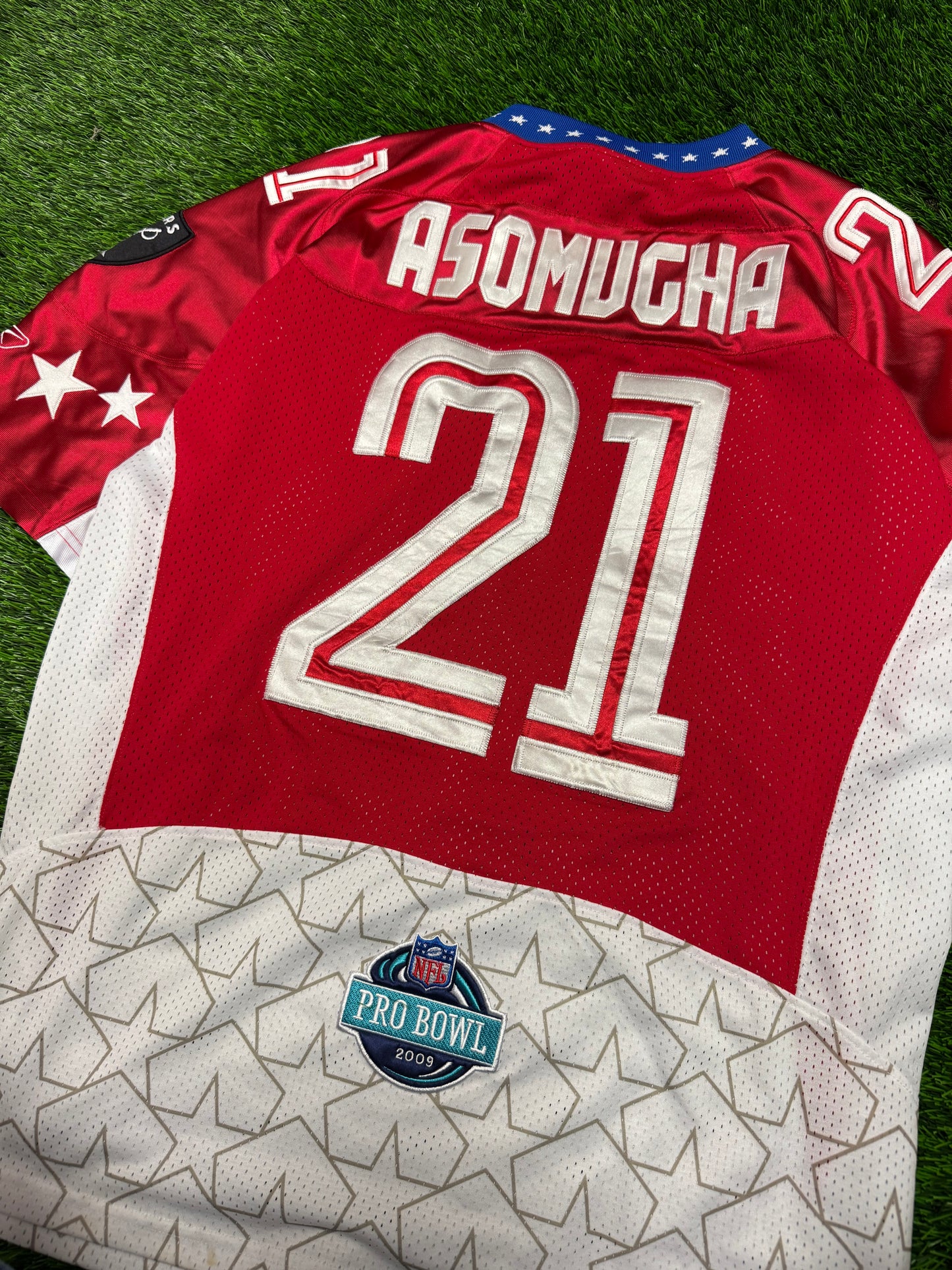 Oakland Raiders Nnamdi Asomugha Stitched All Star Pro Bowl Jersey (L)