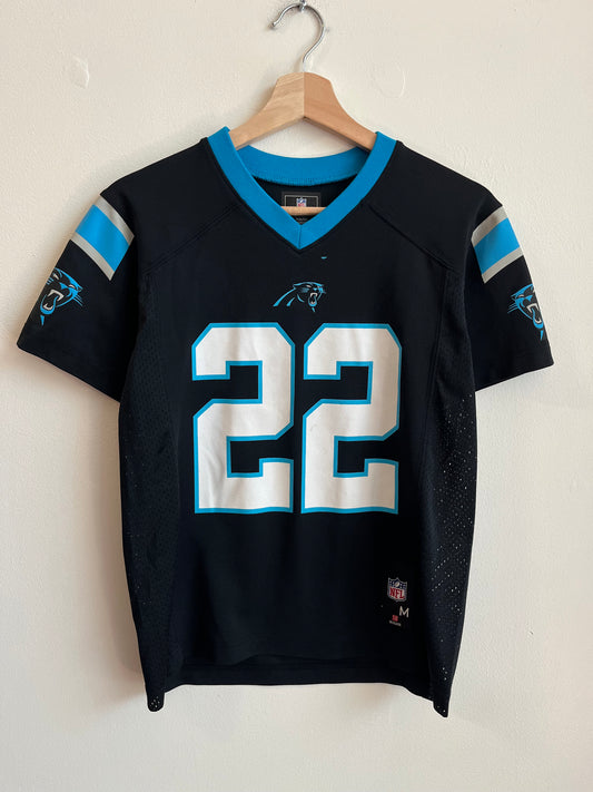 2010s Carolina Panthers Christian McCaffery Jersey NFL (Youth M)