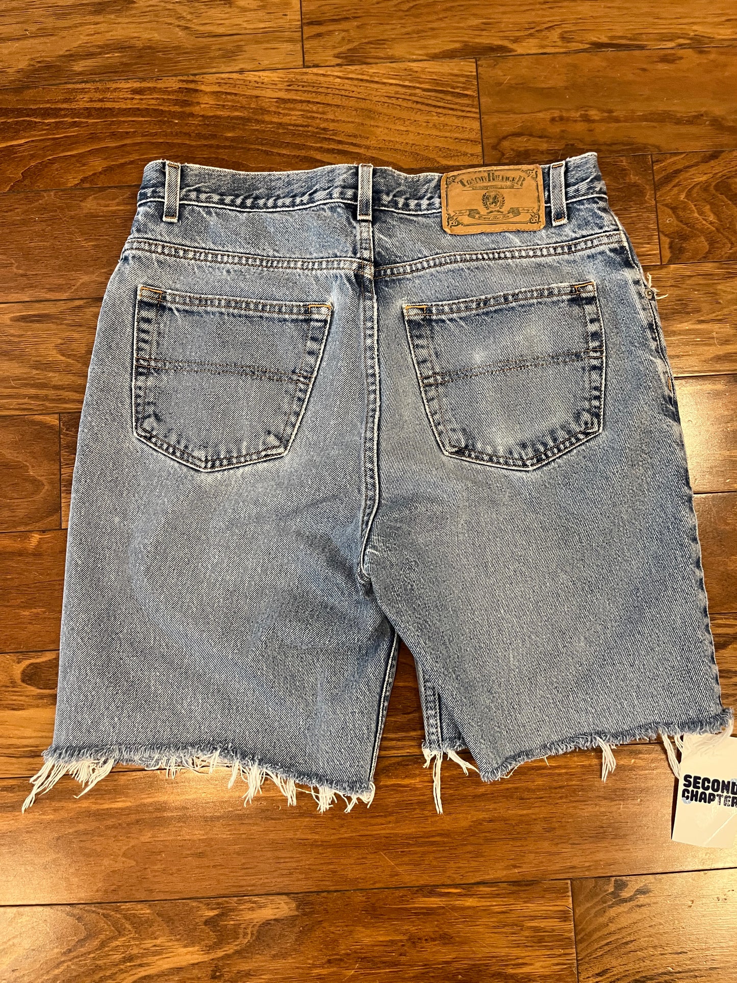 00s Tommy Hilfiger Distressed Jean Shorts (34)