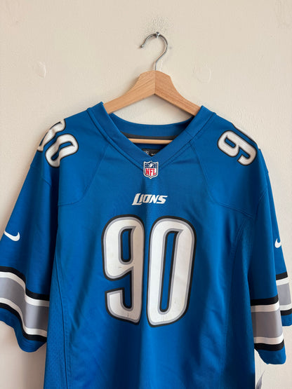 2012 Nike Detroit Lions Ndamukong Suh #90 Jersey (XXL)