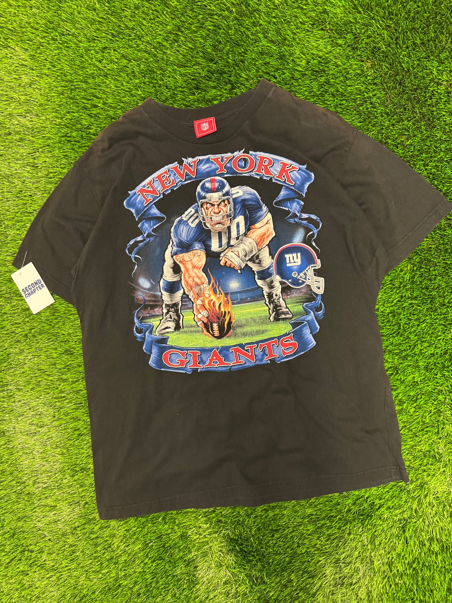 00s NY Giants Angry Center Tee (XL)