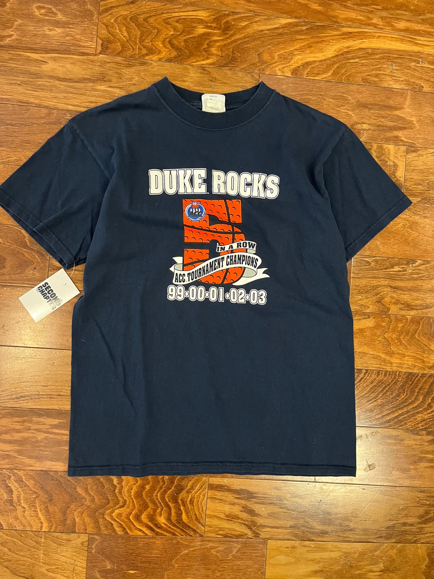 2003 Duke Rocks ACC Tee (M)