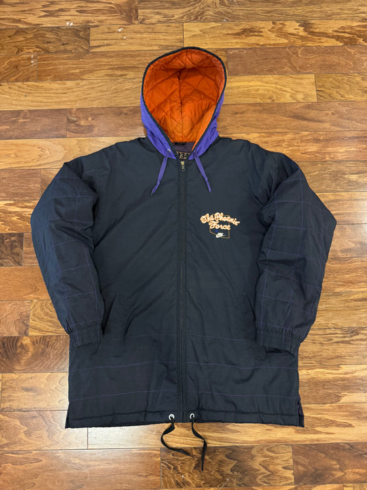 90s Phoenix Suns Charles Barkley Nike Force Parka Puffer Jacket (M)