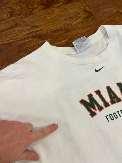 2001 Miami Hurricanes Nike Tee (XL)
