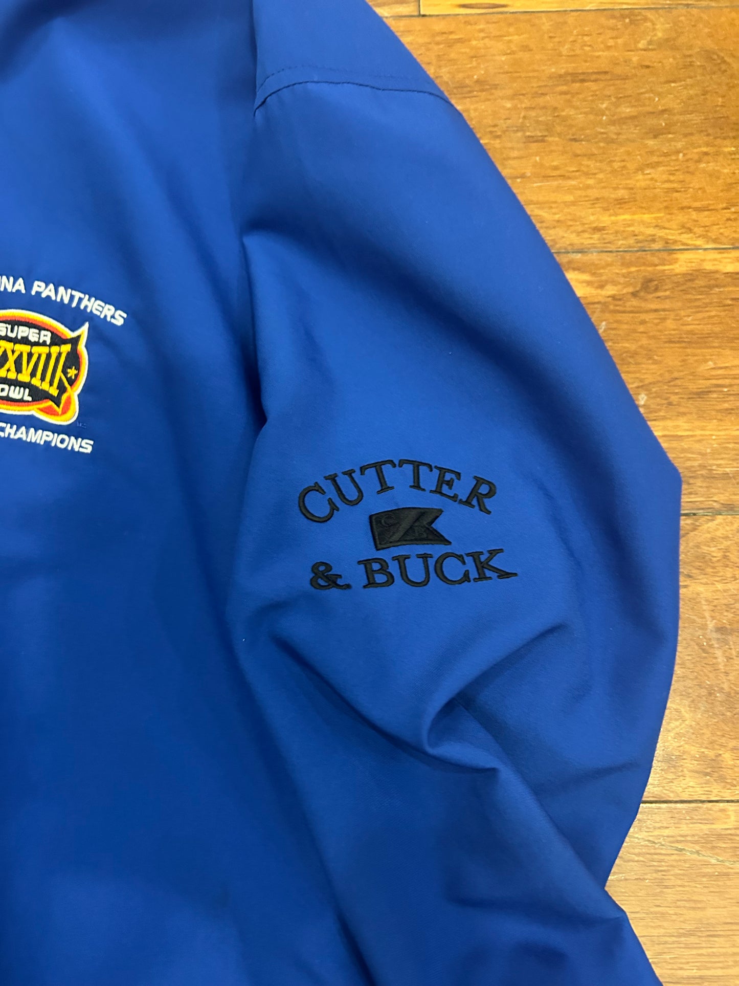 2003 Carolina Panthers Super Bowl Windbreaker (L)