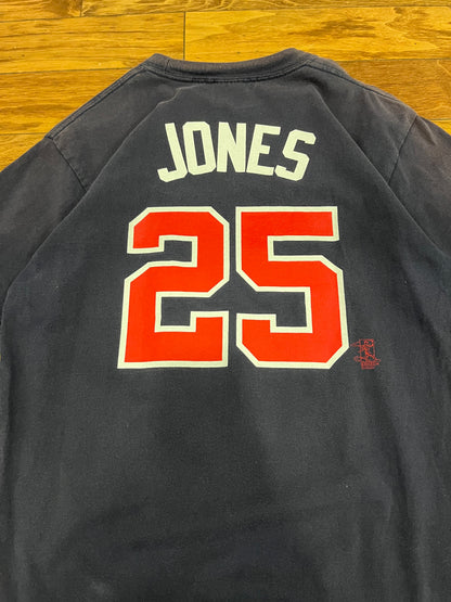 Atlanta Braves Andruw Jones #25 Jersey Tee (L)