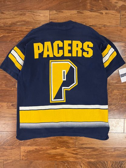 90s Indiana Pacers Vintage Salem AOP Tee (XL)