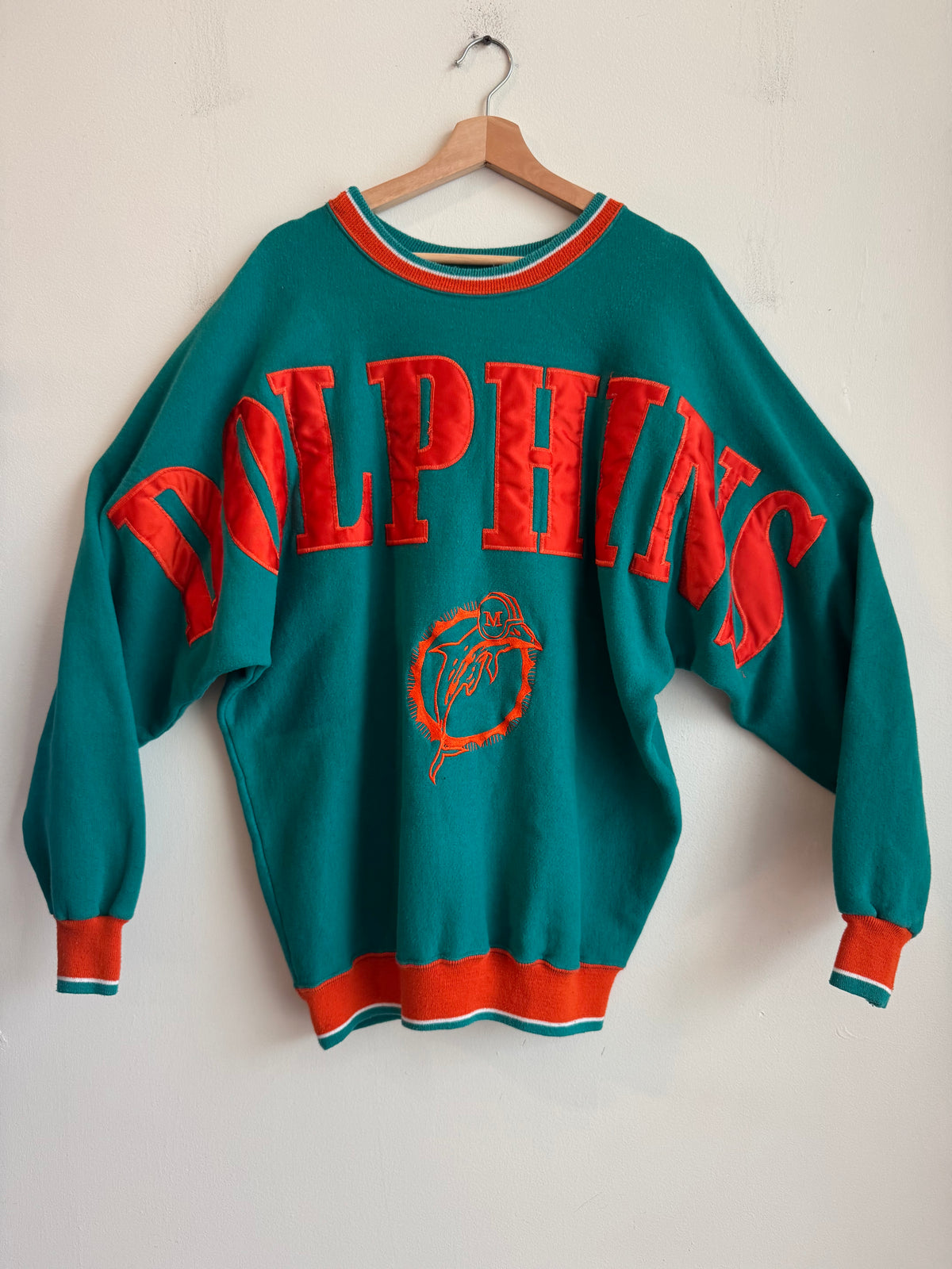 90s Miami Dolphins Sleeve to Sleeve Legends Crewneck (XL)