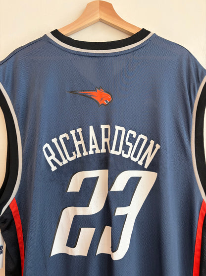 00s Charlotte Bobcats Jason Richardson Adidas NBA Jersey (XL)