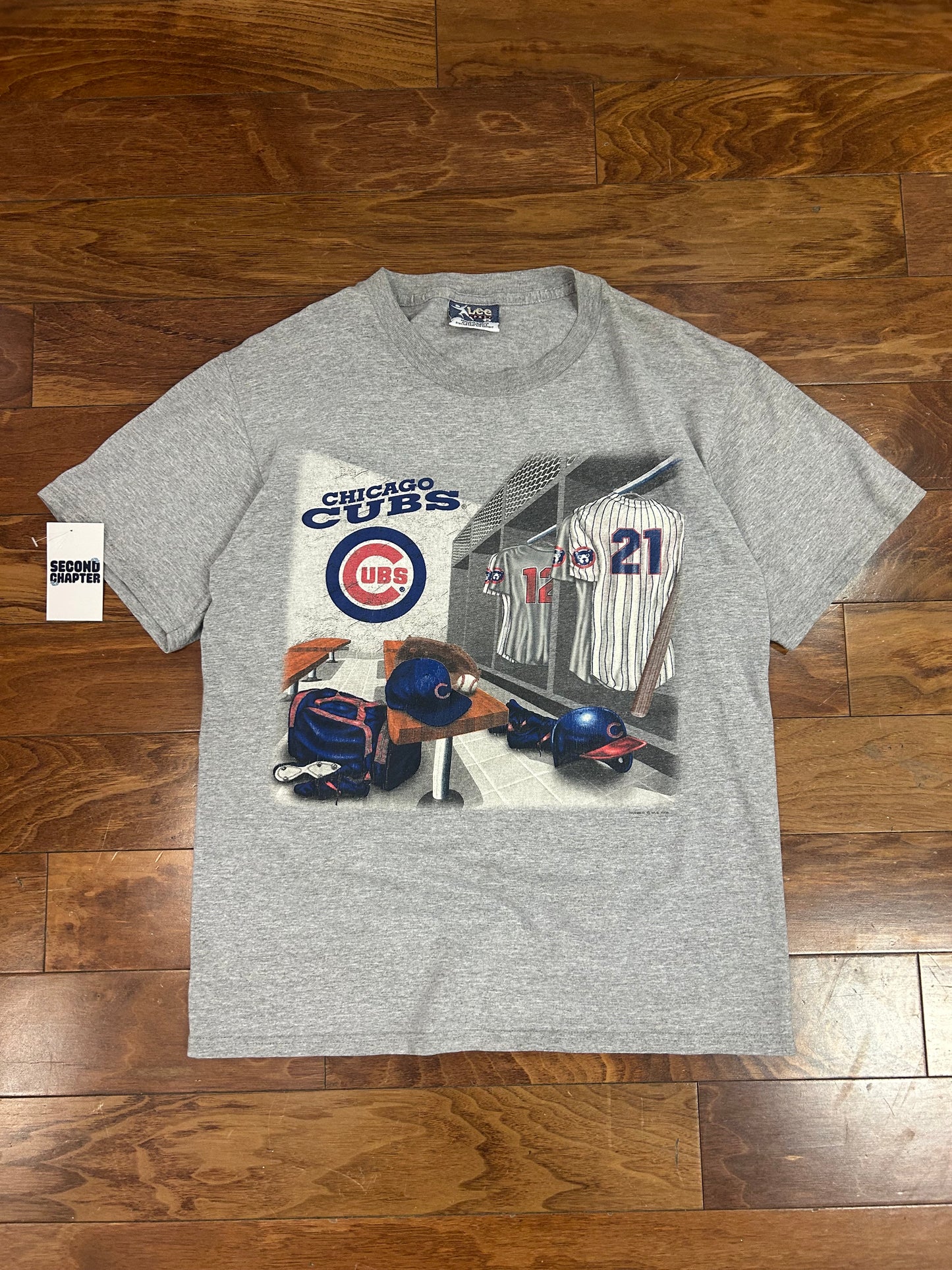 1996 Chicago Cubs Locker Room Vintage Lee Tee (M)