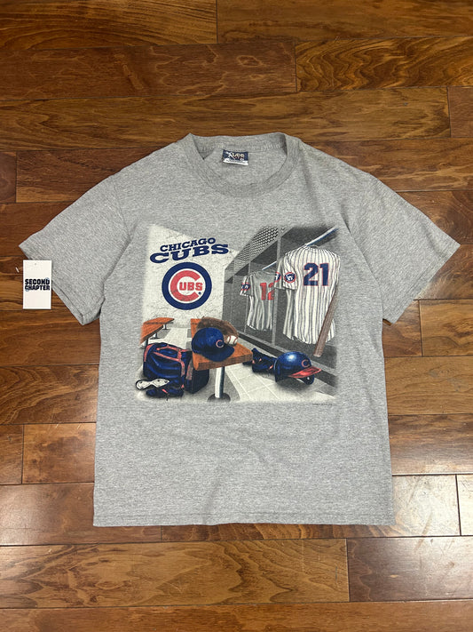 1996 Chicago Cubs Locker Room Vintage Lee Tee (M)