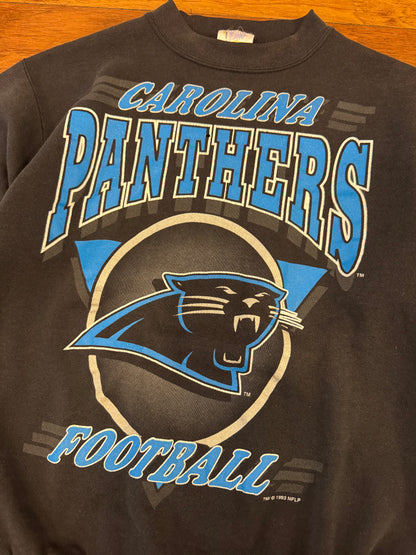 1993 Carolina Panthers Official Fan Big Graphic Crewneck (M)