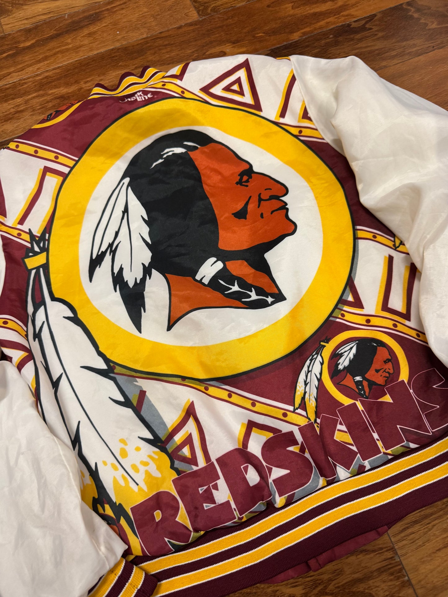 90s Washington Redskins Fanimation Satin Vintage Jacket (S)