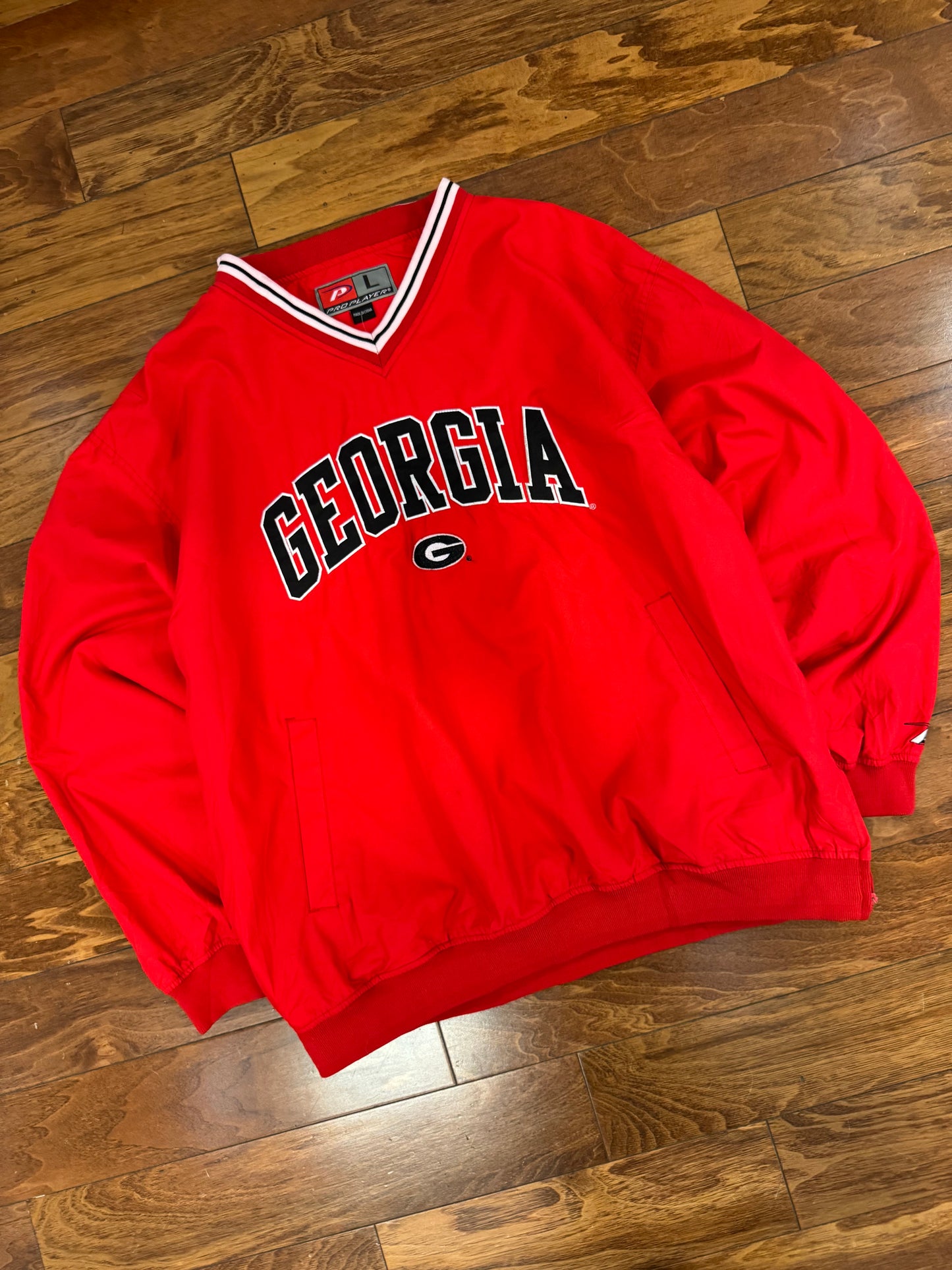 90s Georgia Bulldogs Pro Player Windbreaker (L)