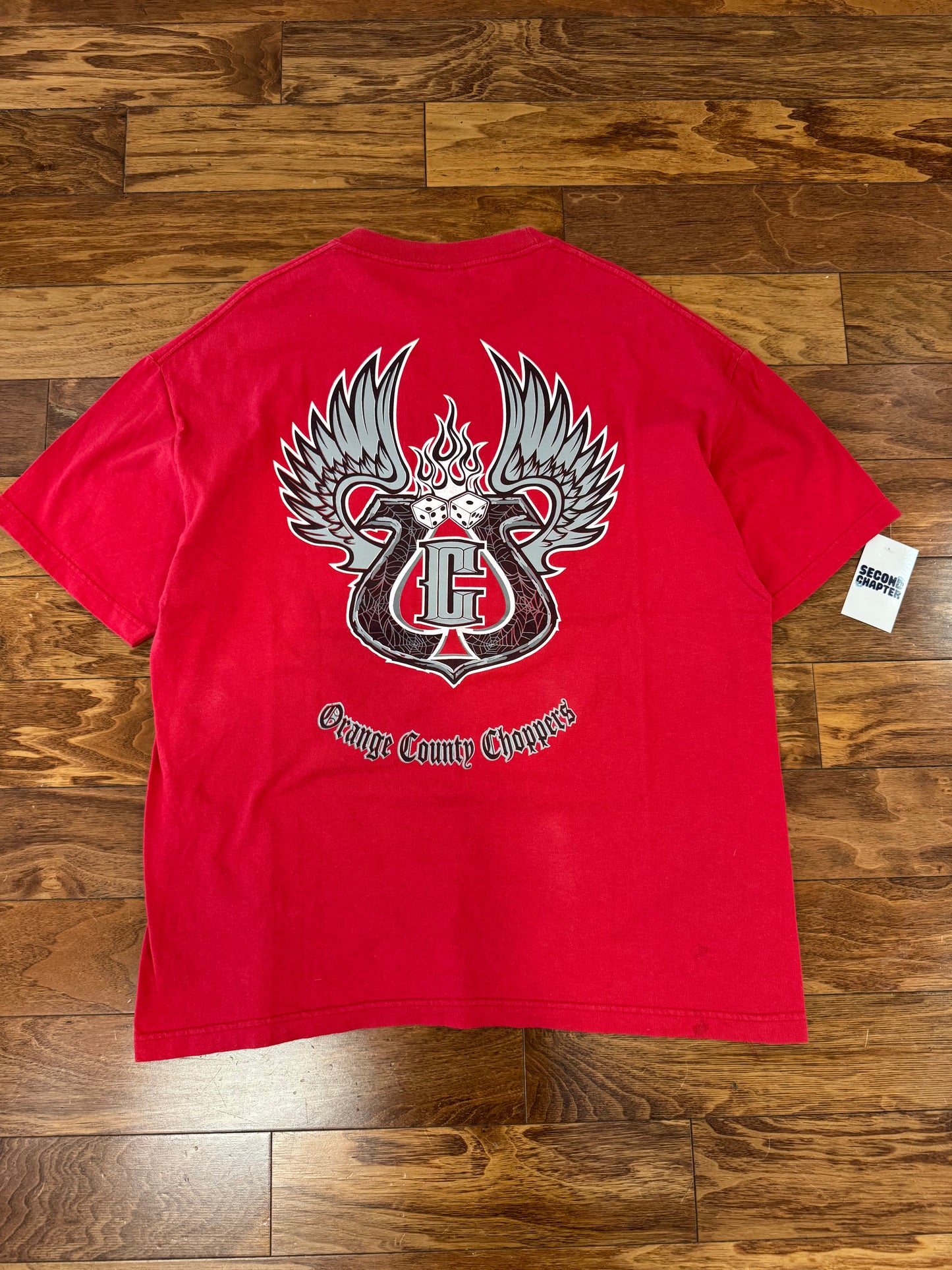00s Orange County Choppers Dice Graphic Vintage Tee (XL)