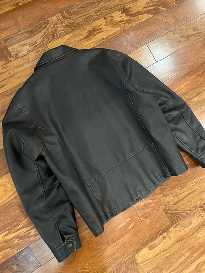 00s Aeropostale Quality Faded Leather Jacket (XL)