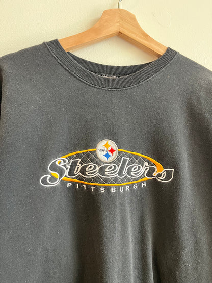90s Pittsburgh Steelers Vintage Embroidered Champion Crewneck (XL)