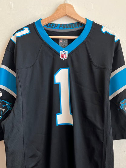 2010s Carolina Panthers Cam Newton Nike Home Jersey (XL)