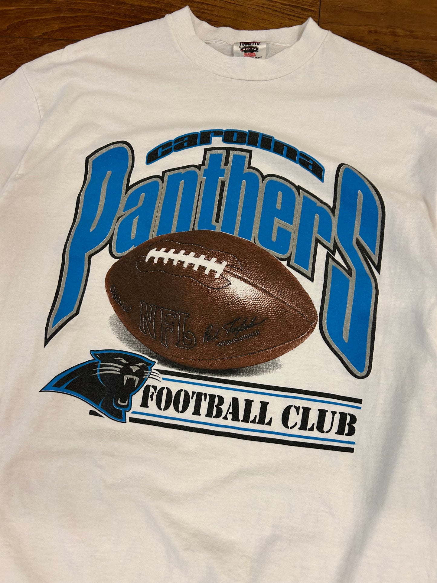 90s Carolina Panthers Football Club Tee (XL)