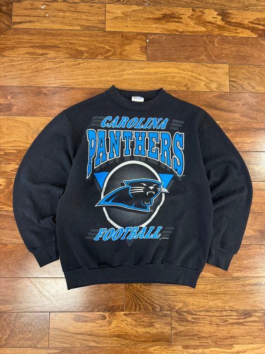 1993 Carolina Panthers Official Fan Big Graphic Crewneck (M)